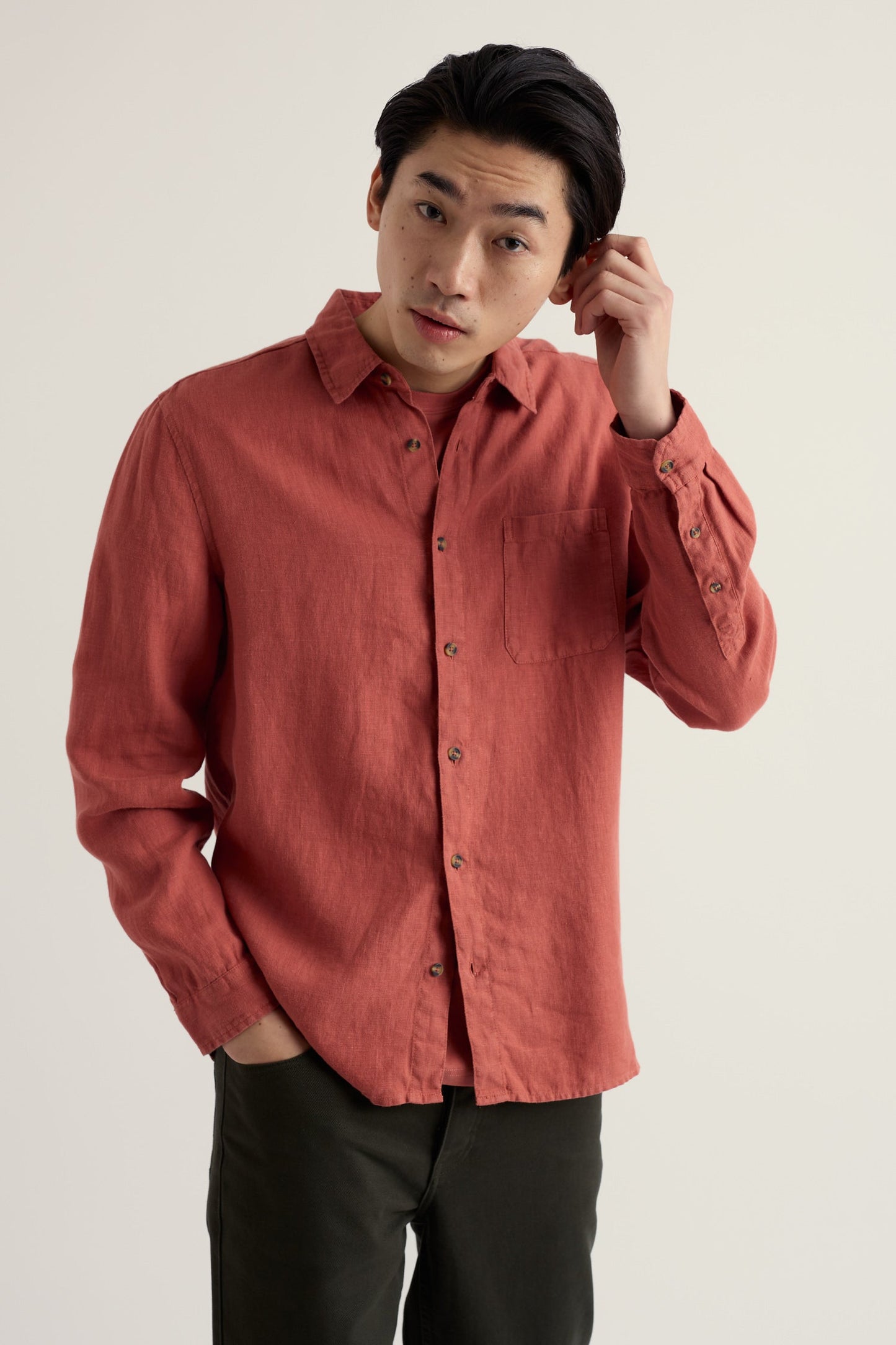 Men's Curator Linen Shirt