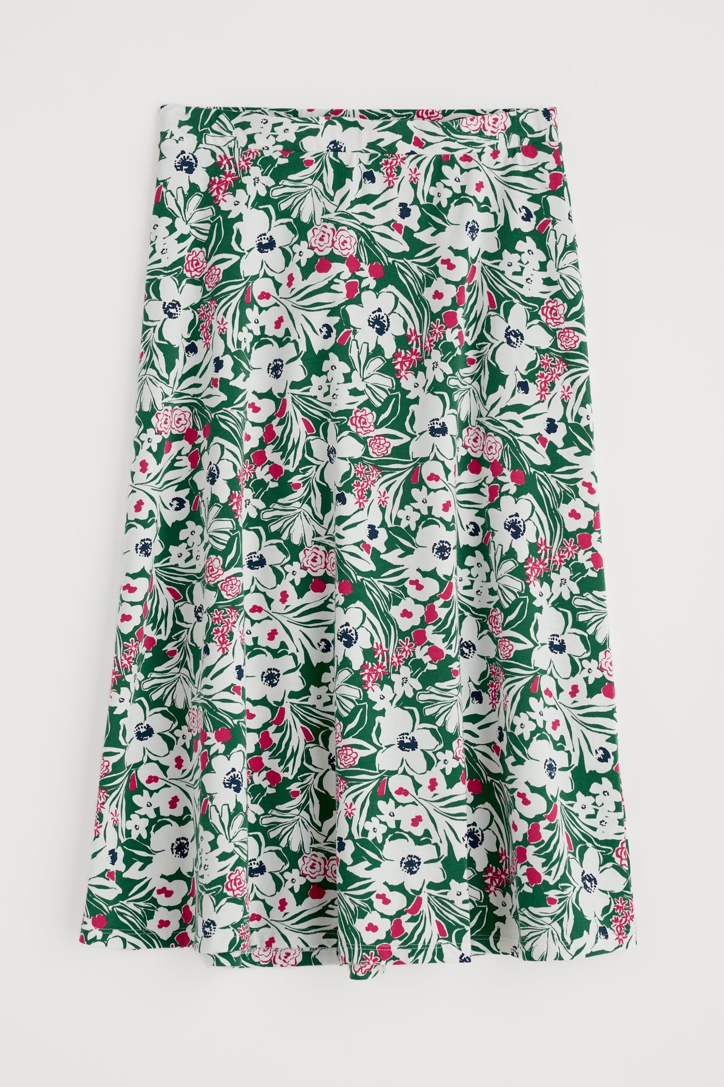 Rose A-Line Calf Length Skirt
