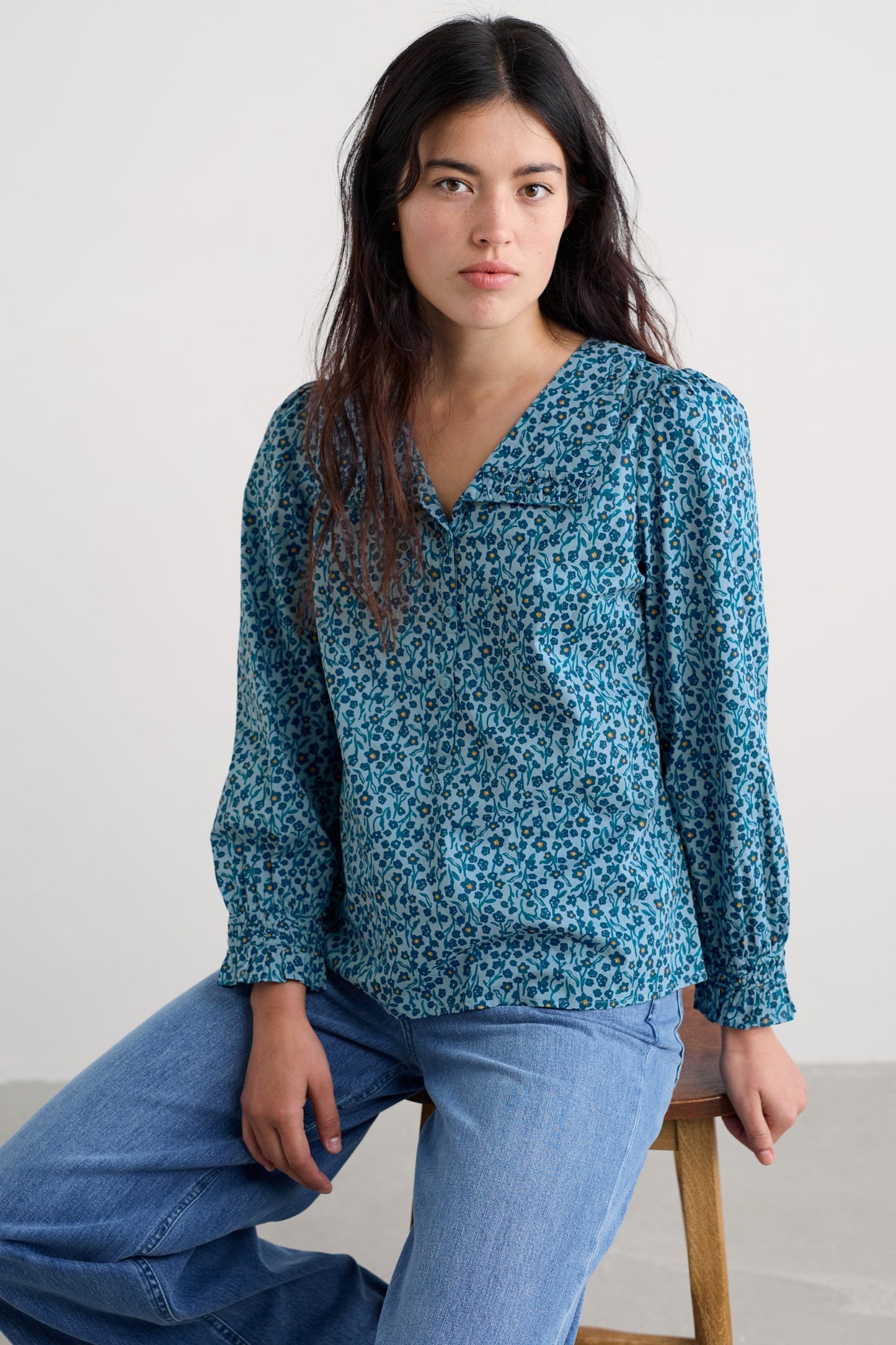 Ysella Top in GOTS-Certified Organic Cotton