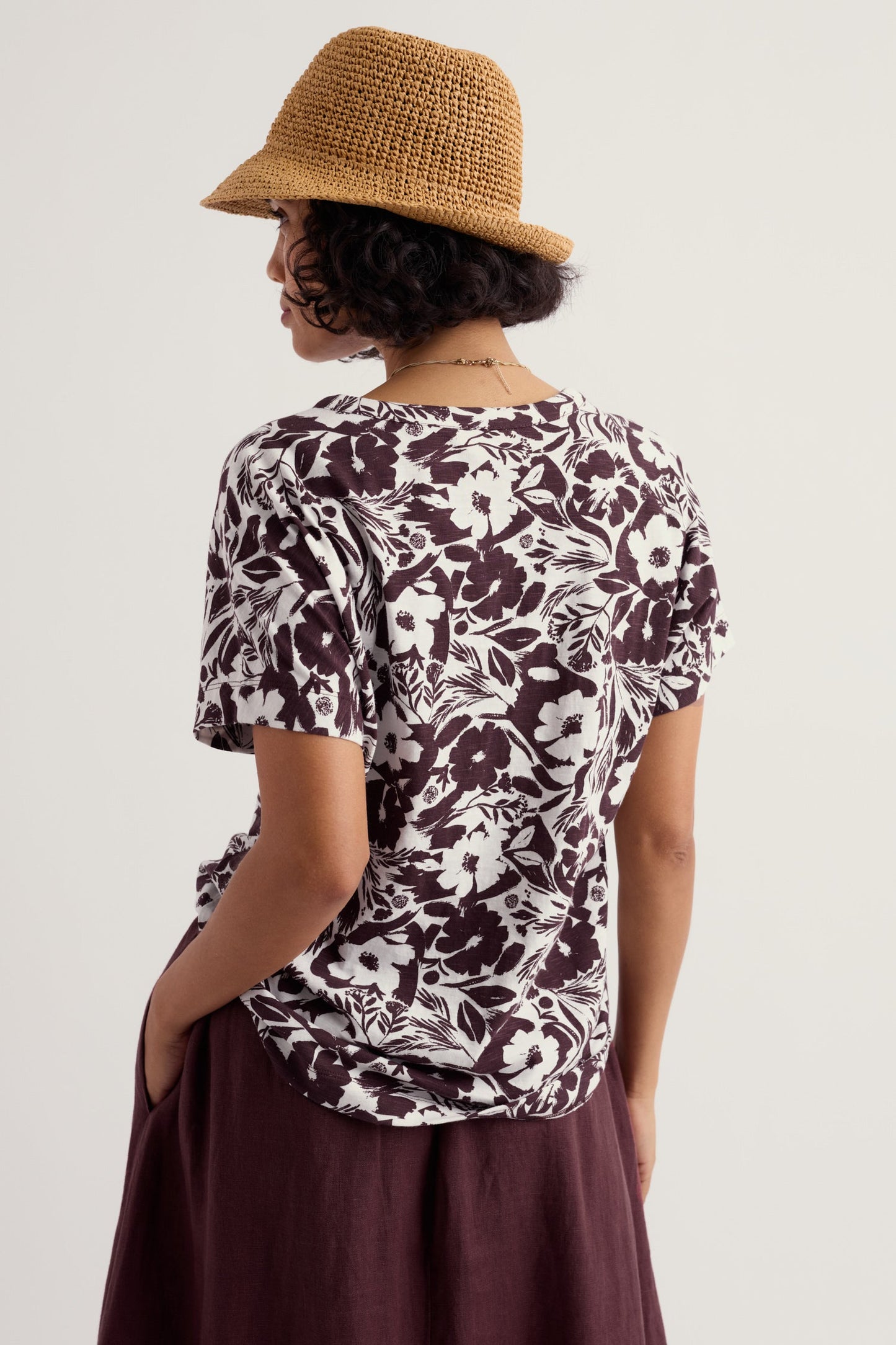 Tor Grass Button Down Top