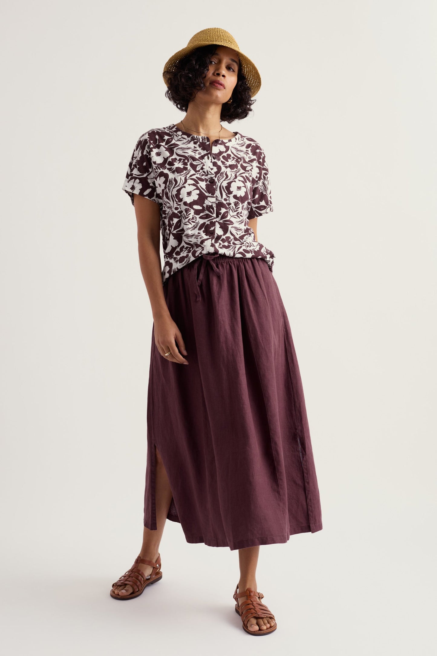 Kaye Linen Skirt