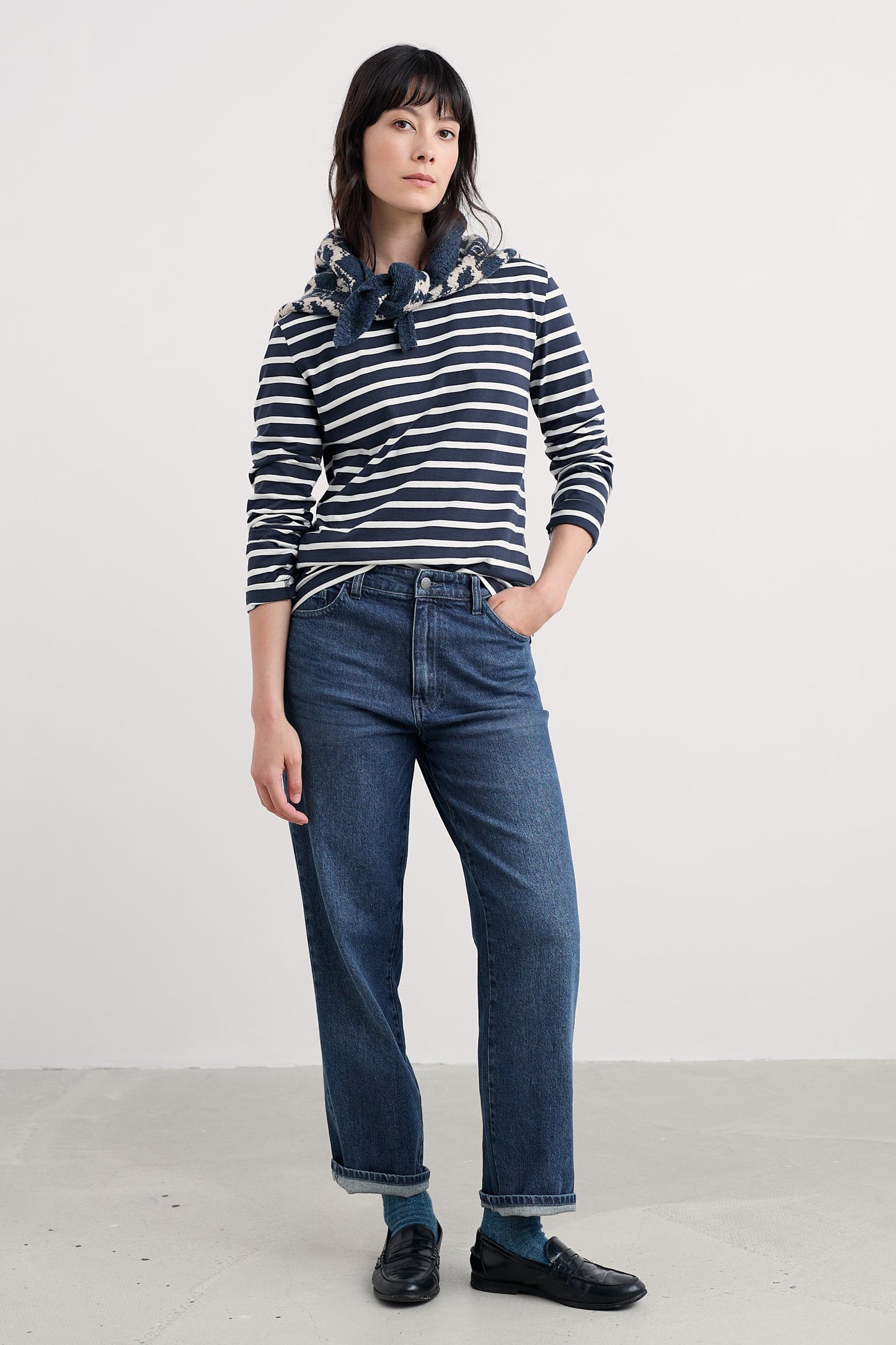 Sailor Shirt in GOTS-Certified Organic Cotton Jersey