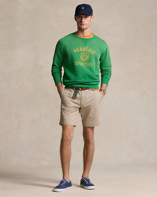 20.5 cm Stretch Straight Fit Chino Short Khaki Tan